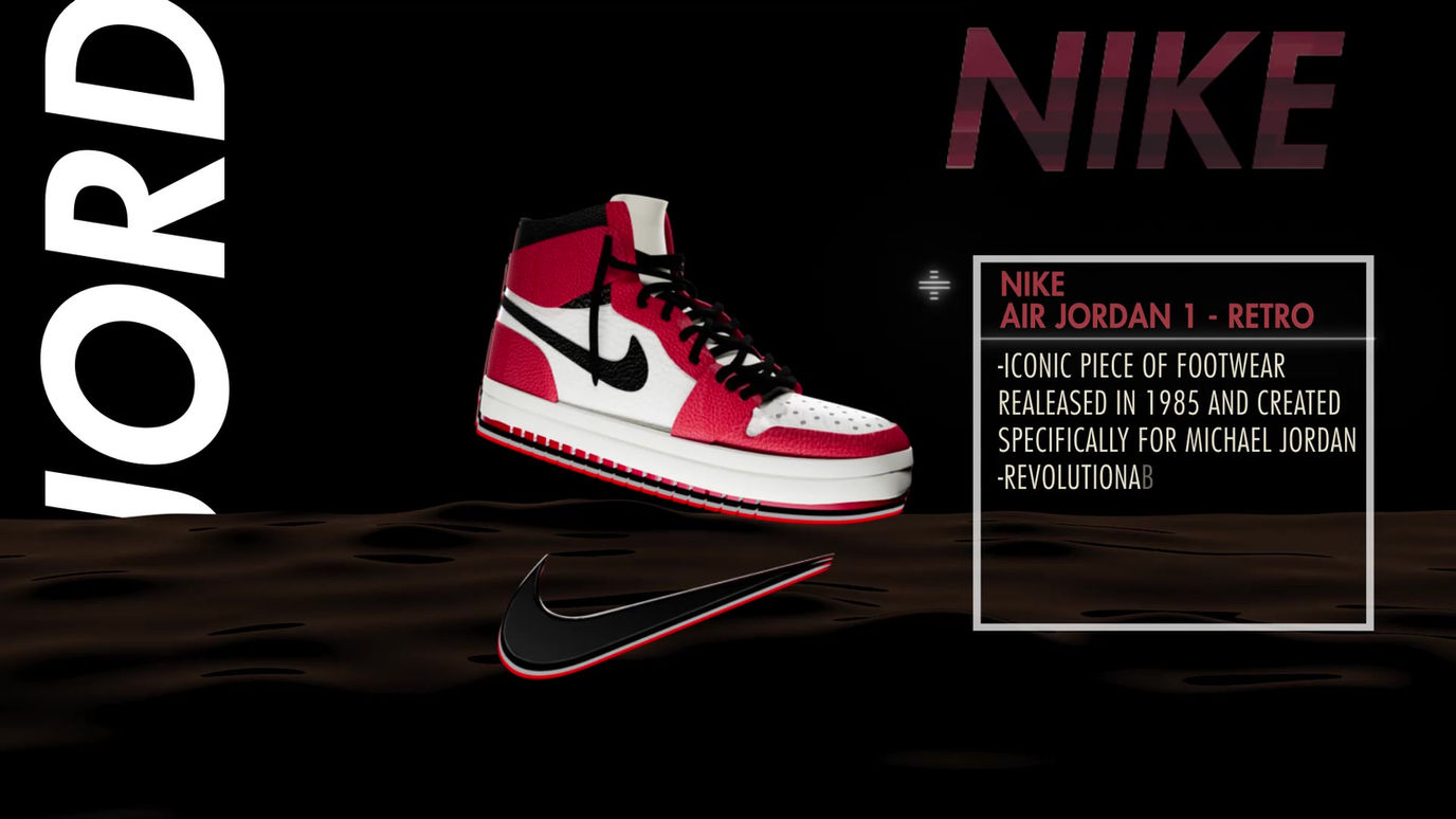 NIKE UI/UX and Exploration
